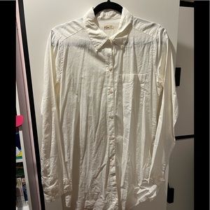 Hollister long dress shirt